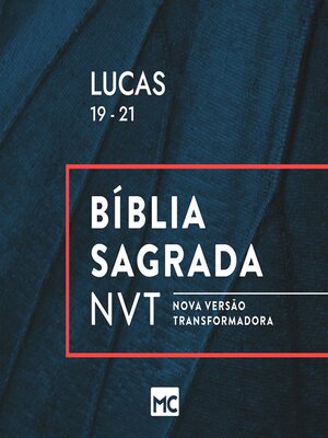 cover image of Lucas 19--21, NVT